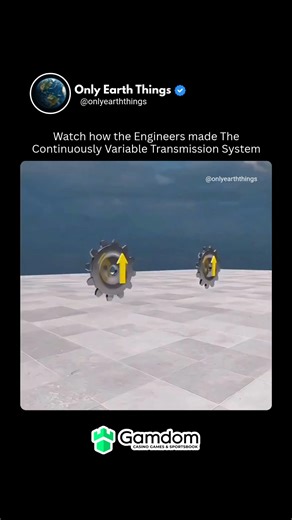 Only Earth Things on Instagram: "Engineers created the Continuously Variable Transmission (CVT) system to deliver smooth, gearless acceleration by using a belt or chain running between two variable-diameter pulleys. As the pulleys adjust in size, the transmission seamlessly changes ratios, keeping the engine at its most efficient speed — a smart blend of mechanics and efficiency that redefined modern driving. #EngineeringInnovation #CVT #AutomotiveTechnology #DidYouKnow #ScienceAndTech #FYP #Pri