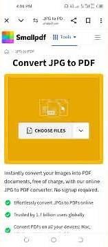 How to convert jpg to pdf easily | jpg to pdf file converter in mobile quickly
