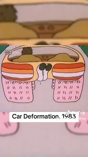 Car Deformation 1983 - Exploring Auto Deformace Through Animation