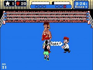 8-Bit Punch-Out with 16-bit graphics part 1 (DEMO)