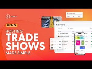 Simplify Trade Show Management with vFairs | All-in-One Demo