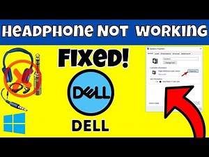 Dell Headphone Jack Not Working Windows 10 2023