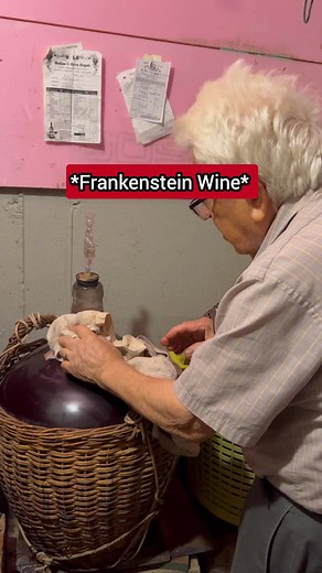 Nonno's Homemade Frankenstein Wine Recipe