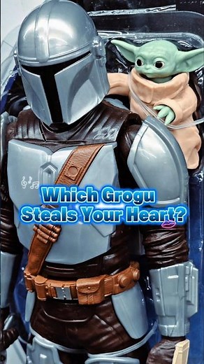 Which Grogu Is the Cutest? Baby Yoda Toy Battle! #shorts #starwars