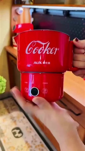 This mini electric cooker is a game changer! 🔥 Perfect for quick meals, snacks, soups, noodles, and more. Compact, stylish, and super easy to use — great for home, dorms, or travel. Convenience and flavor in one little cooker 🍜✨ #MiniCooker #ElectricCooker #KitchenGadgets #AmazonFinds #CookingMadeEasy