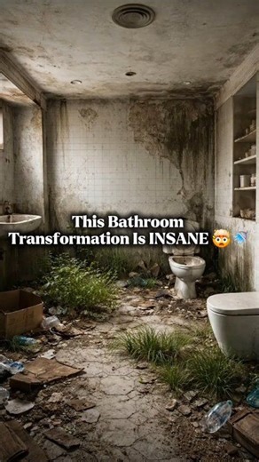 This bathroom went from disgusting… to 5-star hotel level 🤯 Proof that renovation can change EVERYTHING. #bathroomdecor #renovation #luxury #beforeafter #makeover #usa #fyp #viral #reels #highrpm #luxuryhome #HomeUpgrade | Neli Noviani