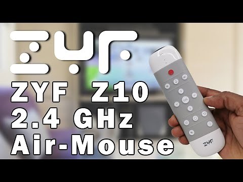 ZYF Z10 2.4 GHz Wireless Air Mouse Upgraded - Better than the W2
