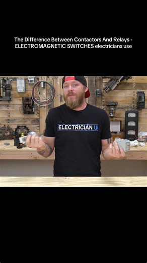 The Difference Between Contactors And Relays - ELECTROMAGNETIC SWITCHES electricians use