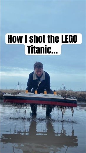 How I shot the LEGO Titanic! #lego #legophotography #titanic