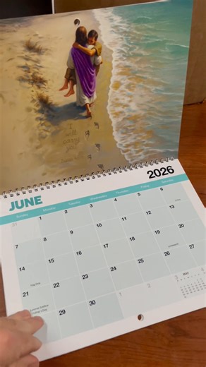 17K views · 371 reactions | Here’s all my artwork featured in the upcoming calendar. Thanks so much for everyone who got a copy! | Christian Digital Artwork | Facebook