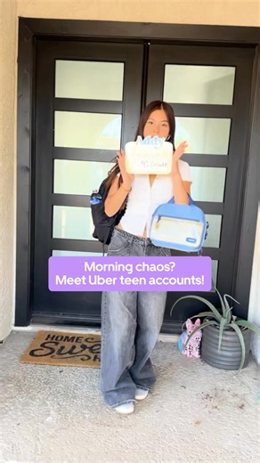 Teens get one month of free rides and eats. Sign-up today and leave the back-and-forth of back-to-school to us. | Uber