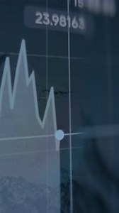 Area Chart Showing Cryptocurrency Price in Realtime