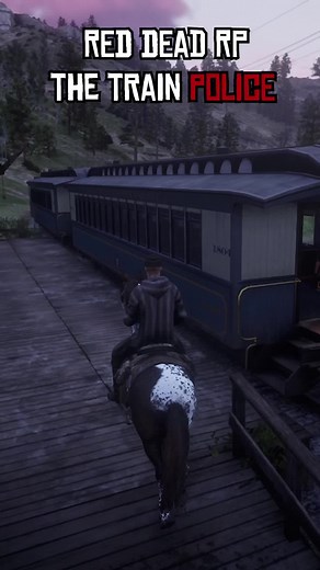 Red Dead RP - Train Police Chase in Saint Denis | RDR2 GTA RP