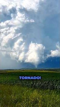 Flying a drone RIGHT next to this tornado in Canada