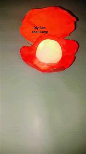 diy Sea shell lamp #diy #mehvishcreation #craft #art