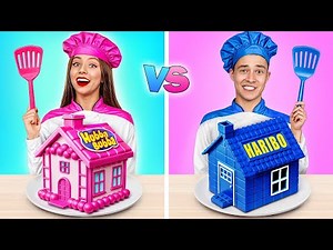 Boys VS Girls Cooking Challenge | Crazy Ideas To Cook by by Turbo Team