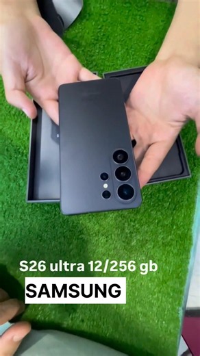 Unboxing Samsung galaxy S26 Ultra Black Colour