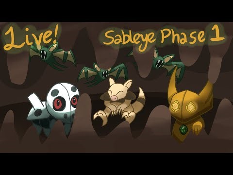 Live! Phase 1 for Sableye in Alpha Sapphire | Full Odds Shiny Hunting | KNG