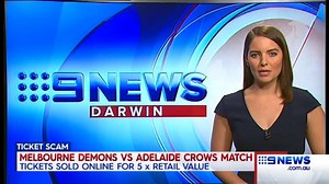 12K views · 35 reactions | TICKET RIP-OFF: A reminder if you're heading to the AFL at TIO this weekend - don't be scammed by online scalping sites charging up to 500% MORE than the suggested retail price... | 9 News Darwin | Facebook