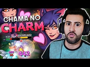 ACERTOU O CHARM É GG! FIZ A TÁTICA DE AVANÇAR MID E GANKAR AS LANES! - RodiL