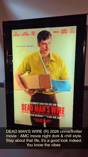 DEAD MAN'S WIRE (R) 2025 crime/thriller movie (based on a true story) 4.9 out of 10 ⭐️ AMC movie night dork & chill style. Stay about that life, it's a good look indeed. You know the vibes @deadmanswire @deadmanswirefilm #deadmanswire #deadmanswirefilm #movienight🎬 #moviereviews #moviereview movies nightlikethis nightslikethese youknowthevibes @amctheatres @amc_cinemas_sa @amc_tv amctheatres amc reels Viral viralreels instareels instagram facebookreel facebookpost facebookviral | Nathan Lee
