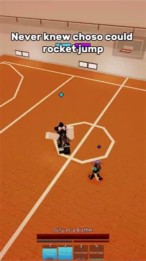 Rocket jumping as choso is peak #jjs #jujustushenanigans #roblox