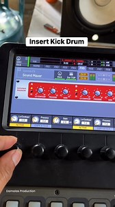 Insert Plug in pada Kick Drums #damalasvlog #damalasaudio #damalasproduction #damalassoundsystem #mixing #x32 #behringerx32 #drums | Damalas_production