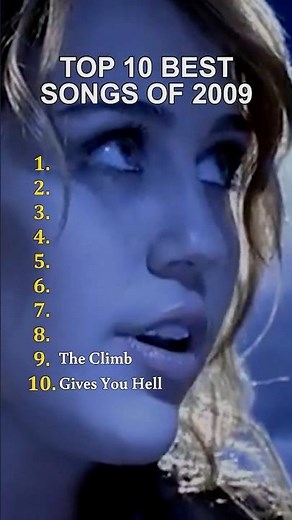 Top 10 Best Songs of 2009 🎵 | Ultimate Throwback!