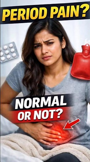Period Pain: Normal or Warning Sign? 🩸And How to Get Relief ☺️