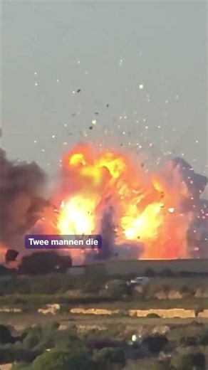 Huge explosion at fireworks factory in Malta