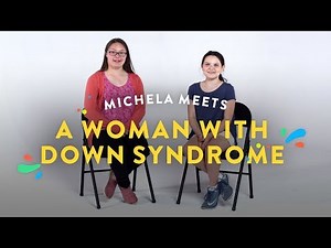 Kids Meet Woman with Down Syndrome (Michela) | Kids Meet | HiHo Kids