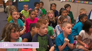 Shared reading is an enjoyable experience for your classroom community and an important opportunity for children to “step up together” into more challenging texts. hubs.ly/H0gr9-g0 | Fountas & Pinnell Literacy