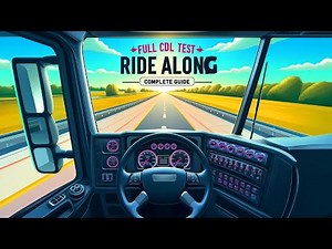 Full CDL Test Ride Along