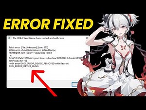DXGI_ERROR_DEVICE_HUNG Crash Fix in Wuthering Waves - Fatal Error After Update [SOLVED]