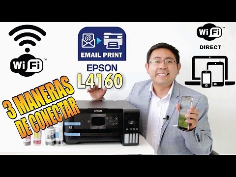 Configuracion Impresora Epson L4160 Wifi Wifi Direct Email Print Setup
