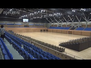 新アリーナお披露目 水戸