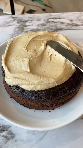 Katie Lee Wilken on Instagram: "This Penuche frosting is like a toasted brown sugar masterpiece! The cooked caramel flavor makes this frosting so interesting and yummy! Give it a try! 1/2 cup melted butter 1 cup dark brown sugar 1/4 cup half and half 1-3/4 cup powdered sugar 1. In a medium saucepan over low heat cook butter and brown sugar for 2 minutes, stirring constantly. 2. Add half and half. Bring to a boil and remove from the heat. Cool to room temperature. 3. Whip caramel mixture and powd