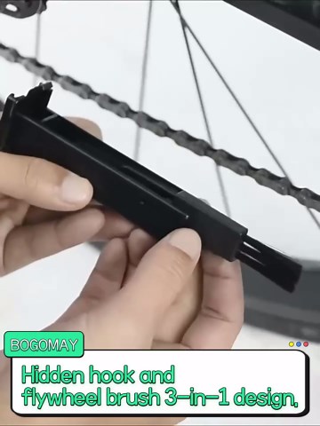 3-in-1 Bike Chain Cleaner Kit - Bike Chain Cleaner, for Mountain Bike, Road Bike, BMX, with Brush Tool for Drivetrain, Gear, Cassette, Sprockets