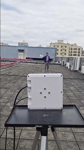 Winnix HYR856 long range uhf rfid Integrated reader reading test