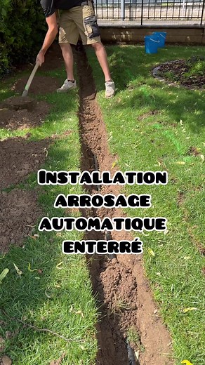 Installation facile de système d'arrosage automatique Gardena