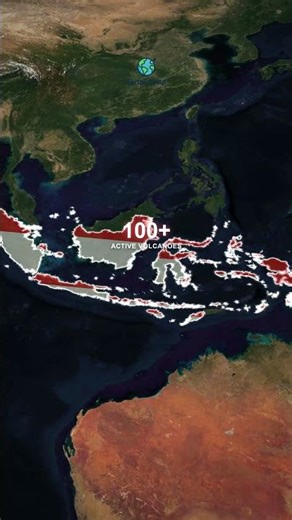 Top 5 Countries with Most Active Volcanoes 🌋 | दुनिया के 5 देश जहाँ सबसे ज़्यादा ज्वालामुखी हैं!
