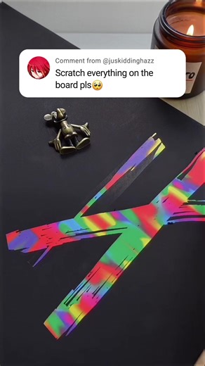 Scratch Board Art: What Happens If You Scratch Everything?