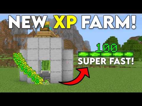 NEW BEST EVER XP FARM in Minecraft Bedrock! (26.1+)