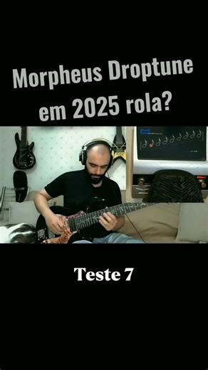 Morpheus Droptune, testando com distorção #shorts