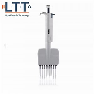 [Hot Item] Laboratory Instrument Adjustable Pipettor 12-Channel Multichannel Pipettes 5-50UL Variable Volume Micropipette