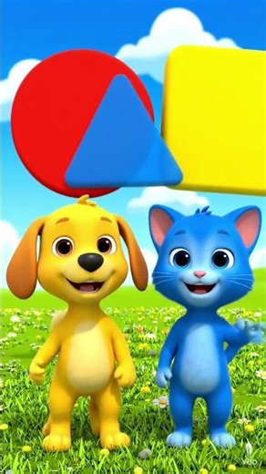 The Cow says blue #babyshorts #kidsvideo #babiesHubs #cartoonvideo #cartoon #baby #funny #aivideo