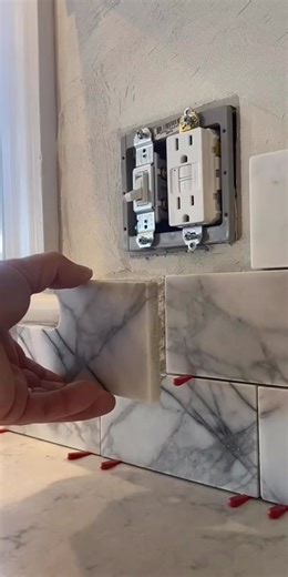Installing a Marble Tile Backsplash in Your Kitchen