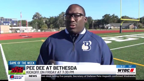 The End Zone Game of the Week: Pee Dee Academy at Bethesda Academy