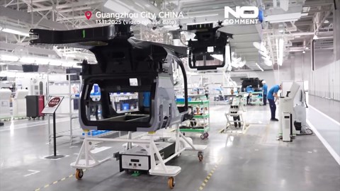 Το πρώτο εργοστάσιο ιπτάμενων αυτοκινήτων στον κόσμο στην Κίνα