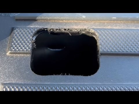 How to Perfectly Cut out the Stake Pockets on a 2024 Ford F-150